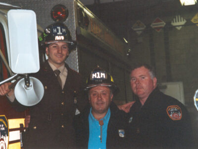 La squadra dei vigili del fuoco